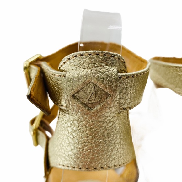 Sperry Gold Cup Vivienne Mora Leather Sandals | 8 - Picture 7 of 15